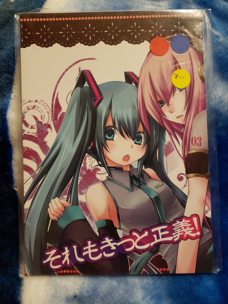 Vocaloid Doujinshi Fanbook Miku X Luka Comic