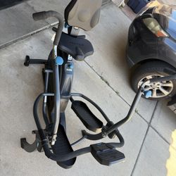 Teeter Free step Recumbent Cross Trainer Exercise Machine 