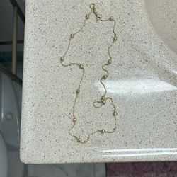 Sterling Silver Necklace 24 Inches Long For $30