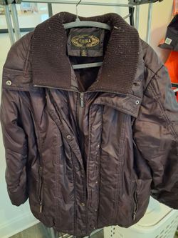 Chill Couture Purple Puffer Winter Jacket