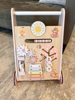 Beautiful wooden walker - perfect 1st birthday present