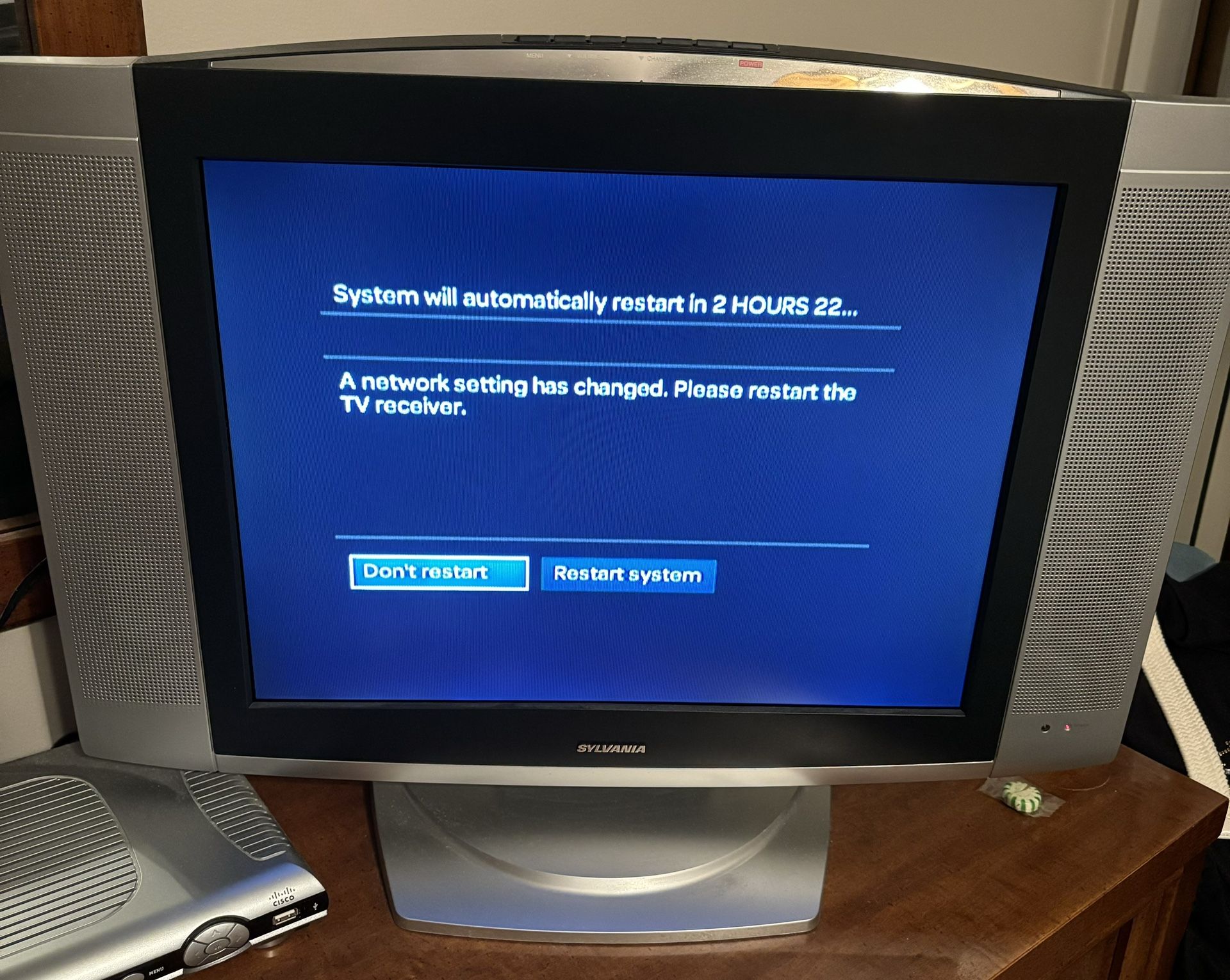 Sylvania 20” LCD TV Model 6620LE With remote