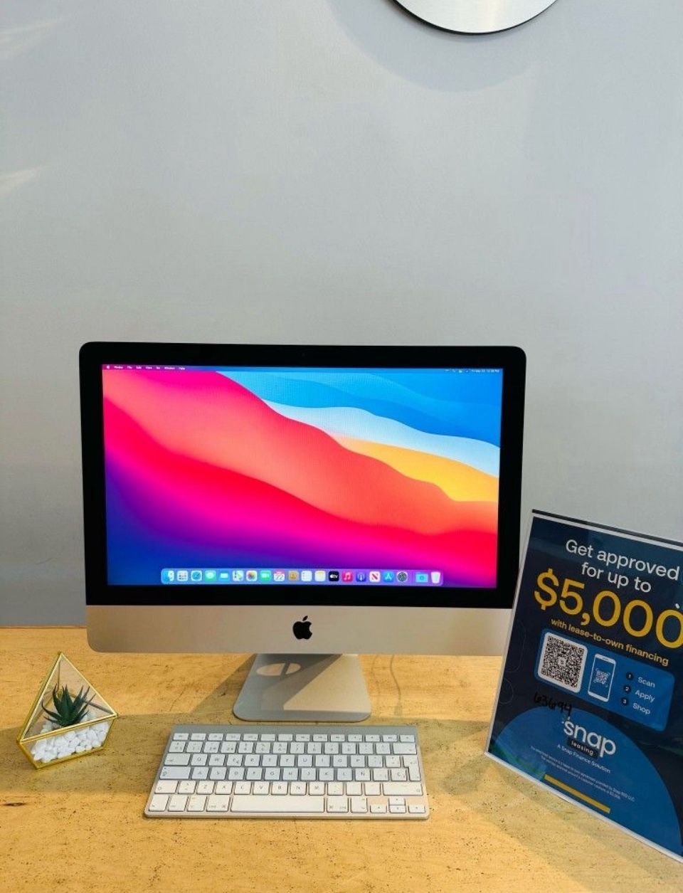 iMac 21” Desktop Apple Intel Core i5/8GB RAM/512GB⚡️Microsoft Office Word Excel,Logic,Final Cut🖥️1 Yr Wrnty✅$0Down Finance Available