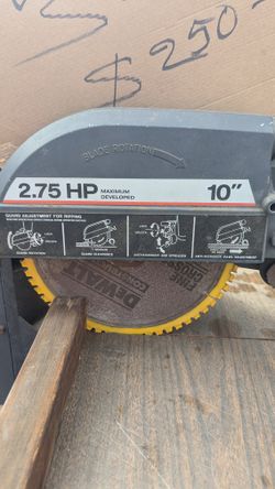 Craftsman Radical Arm Saw