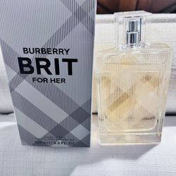 Brand New Womans Burberry Brit For Her 100ml $$$75