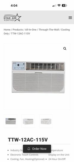 Ac unit (through the wall)