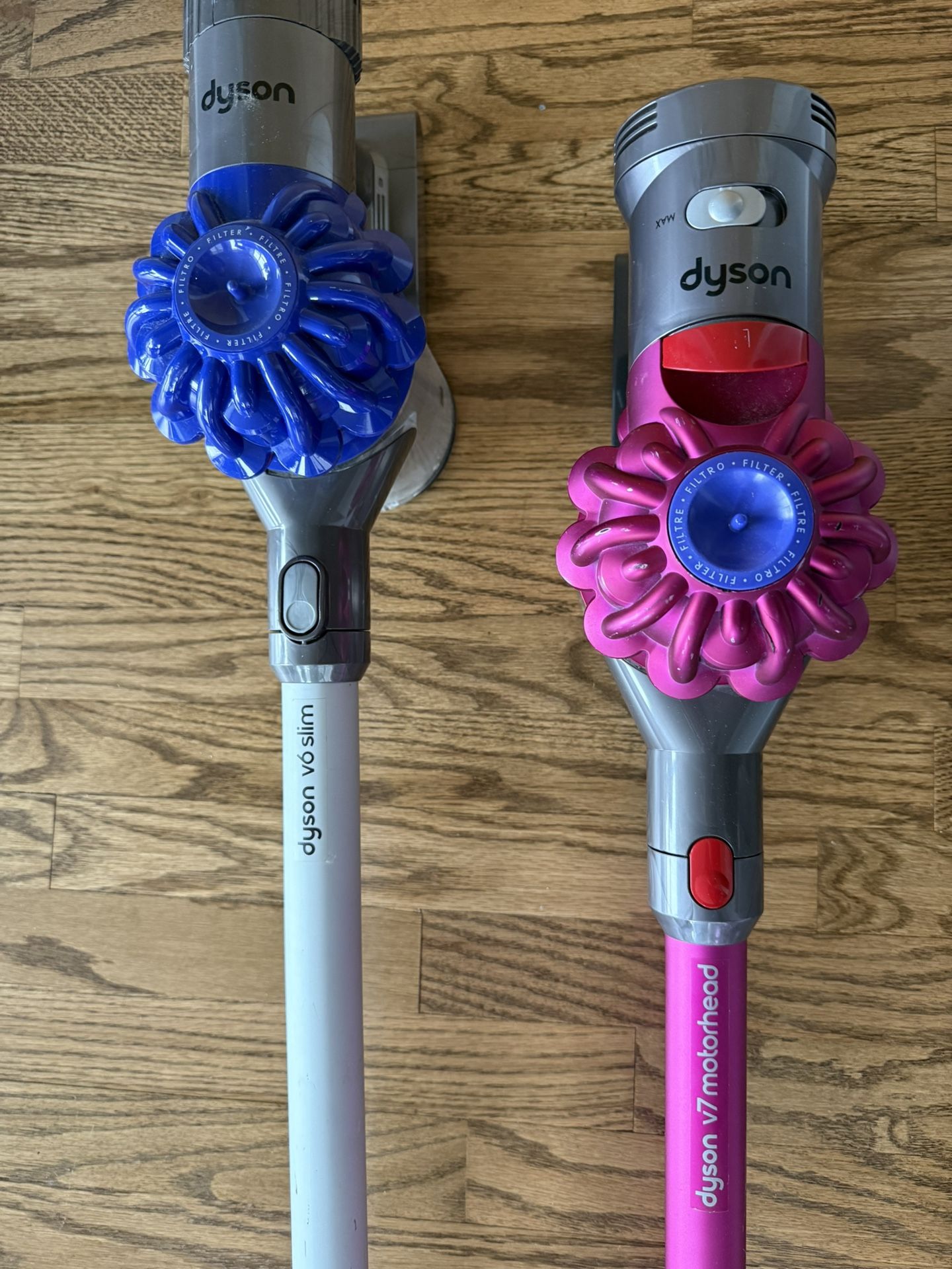 Dyson Vacuums - V6slim & V7motorhead