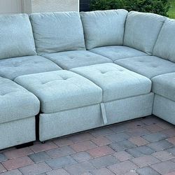 SECTIONAL COUCH SOFA BED GREAT CONDITION 
