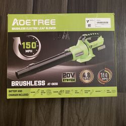Aoetree Brushless Electric Leaf Blower