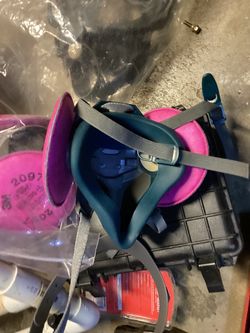 Half-Face Respirator Mask with 2097 Filters