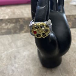Russian roulette ring size 8 brand new