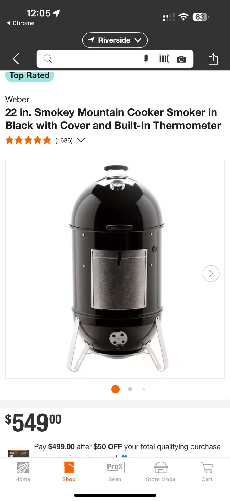 Weber Smokey Mountain Bbq Grill