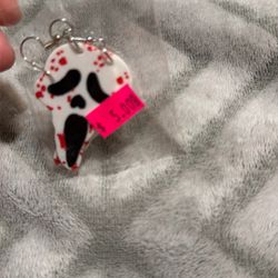 Ghost Face Earrings $5 