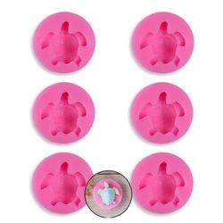 Brand new 6 silicone mold turtles
