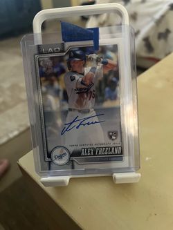 2026 Topps Series 1 Alex Freeland Real One Autograph RC #74 Dodgers