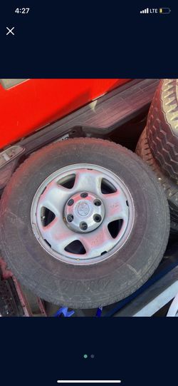 Toyota Tacoma wheels  I Got All 4 