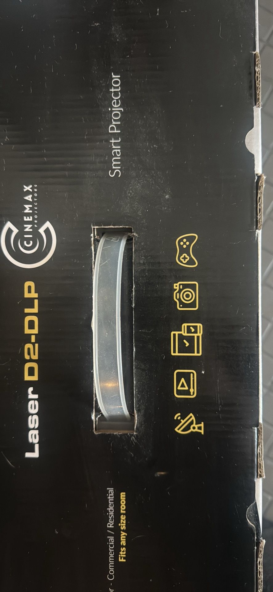 Laser D2-DLP Smart Projector