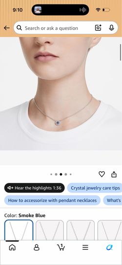 Swarovski new w tags