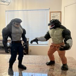 Killer crock , Killer shark DC comics 