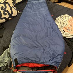 The North Face Blue Kazoo Down Sleeping Bag 
