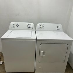 Amana  washer and dryer gas