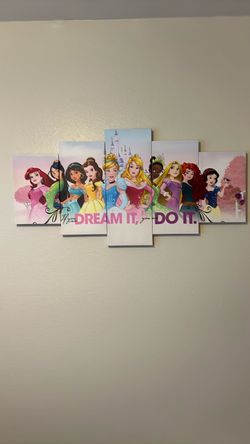 Disney Princess canvas