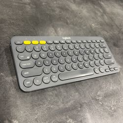 Logitech K380 Pebble Bluetooth Keyboard - Dark Grey