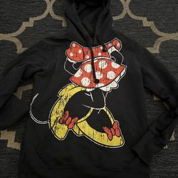 Minnie Mouse Hoodie Women’s Size m