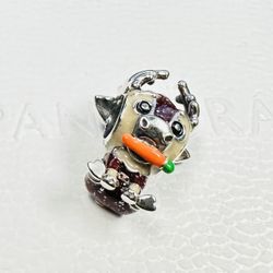 Pandora Christmas Frozen Sven Reindeer Charm, Multi-Color Enamel #794129C01 + FREE Pandora Gift Box + Tag