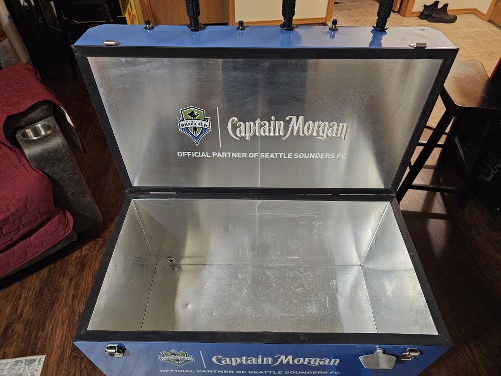 Ice Chest With Mini Foosball 