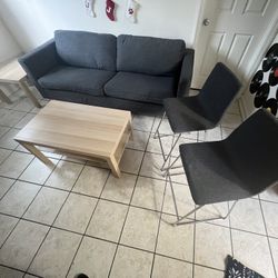 FULL LIVING ROOM SET (5 Pieces)