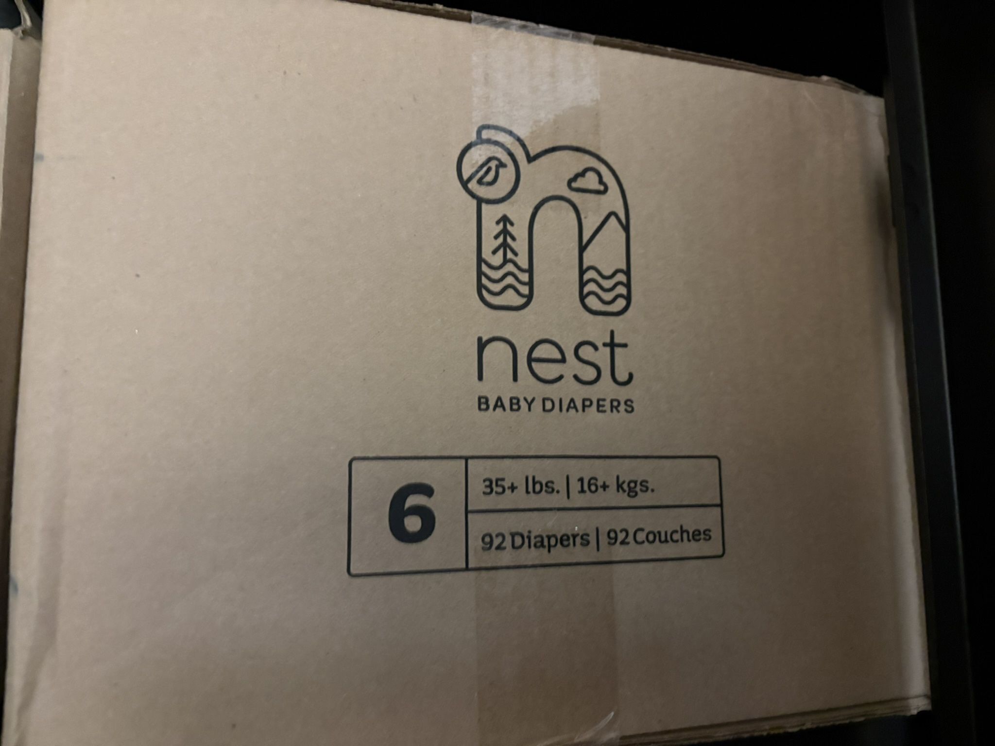 Nest Diapers Size 3 & 6