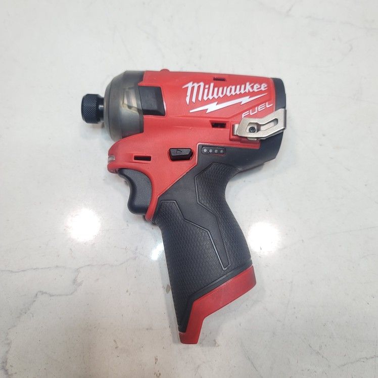 Milwaukee
M12 FUEL SURGE 12V Lithium-Ion Brushless Cordless 1/4 in. Hex Impact Driver (Tool-Only)