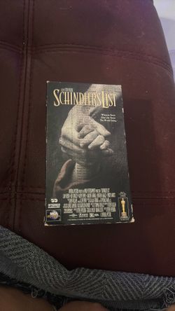 Shindlers list vhs