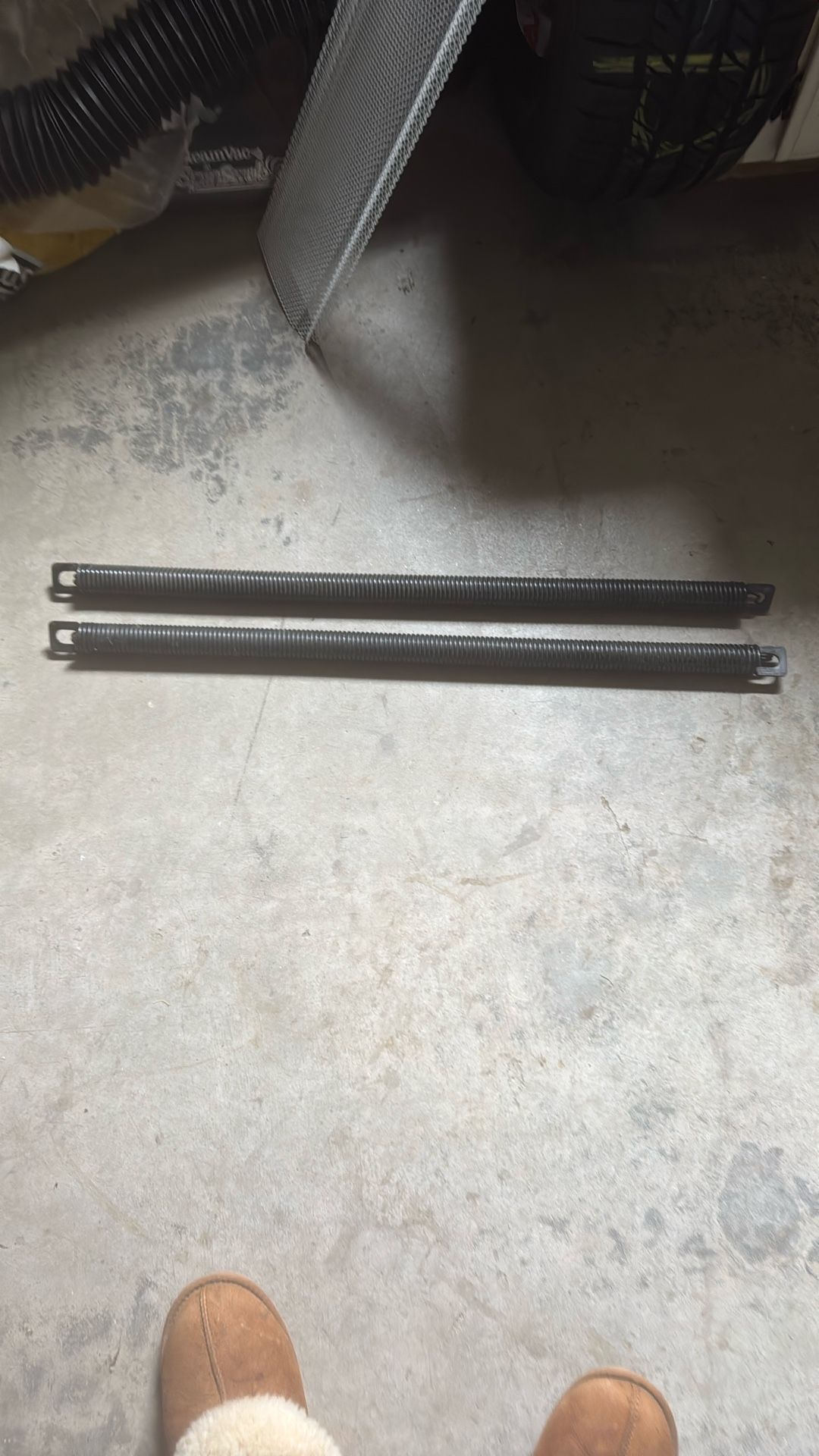Two P728 Garage Door Springs