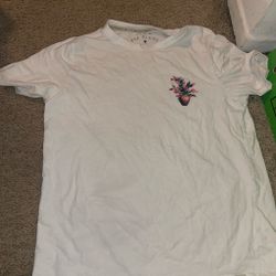 Free Planet White Graphic T-Shirt