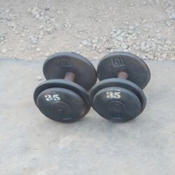 35lb Dumbbells 