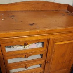 Solid Wood Changing/Dresser 