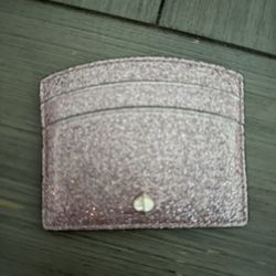 Glitter Kate Spade Card Wallet