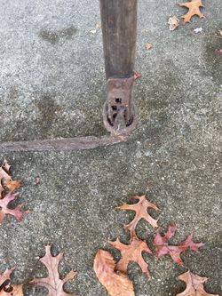 Hundred year old scythe