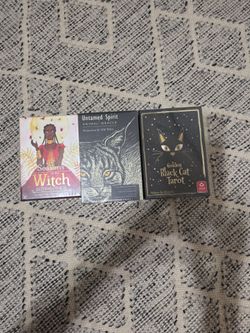 3 Boxes of Tarot Cards New