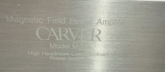Carver Model M-1.5t Power Amplifier