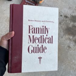Vintage Better homes and Gardens family medical guide book