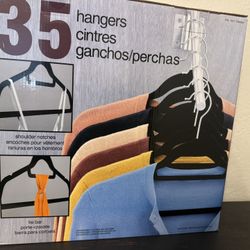 Non-Slip Hangers with Tie Bar