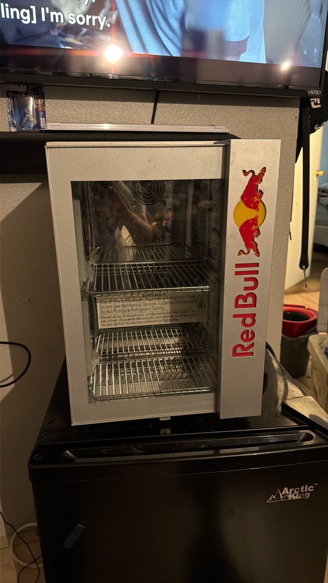 Red Bull Mini Refrigerator 