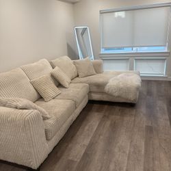 Corduroy Sectional 