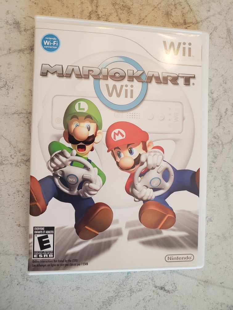 Mariokart For Nintendo Wii Video Game System