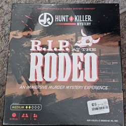 Hunt A Killer: R.I.P. at the Rodeo Murder Mystery Game  New & Sealed 