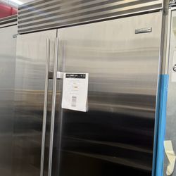 Sub-Zero Built In 48" Stainless Steel Side by Side Refrigerator