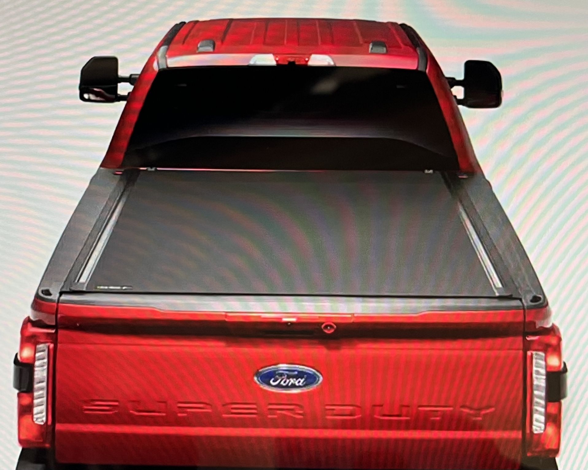 Truck hard roll-up cover